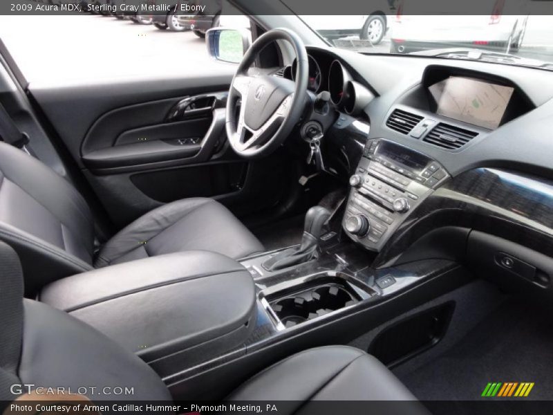 Sterling Gray Metallic / Ebony 2009 Acura MDX