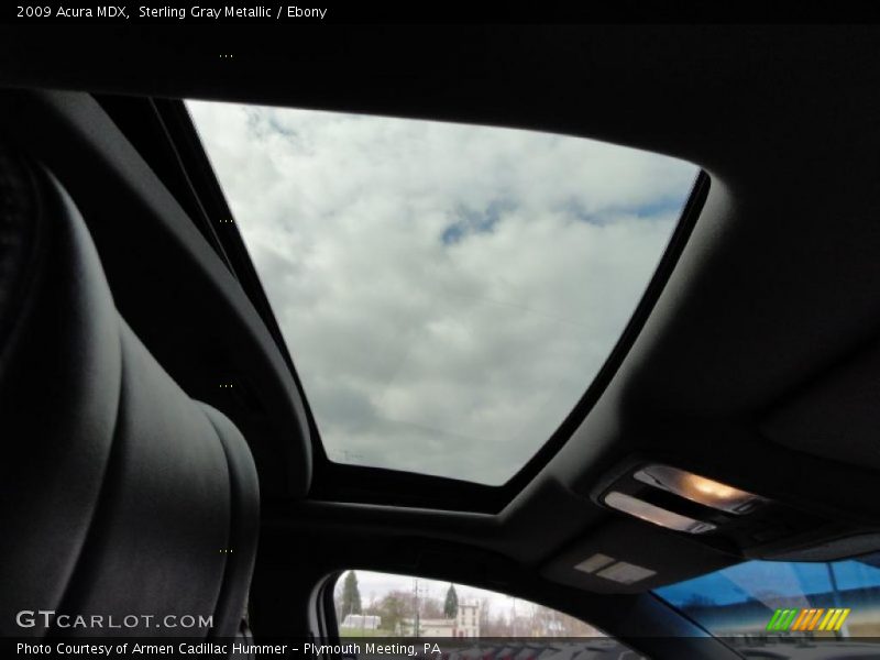 Sunroof of 2009 MDX 