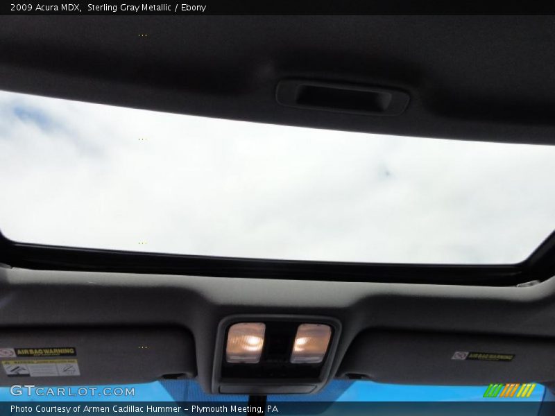 Sterling Gray Metallic / Ebony 2009 Acura MDX