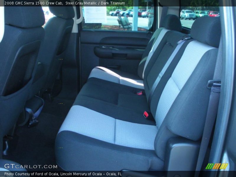 Steel Gray Metallic / Dark Titanium 2008 GMC Sierra 1500 Crew Cab