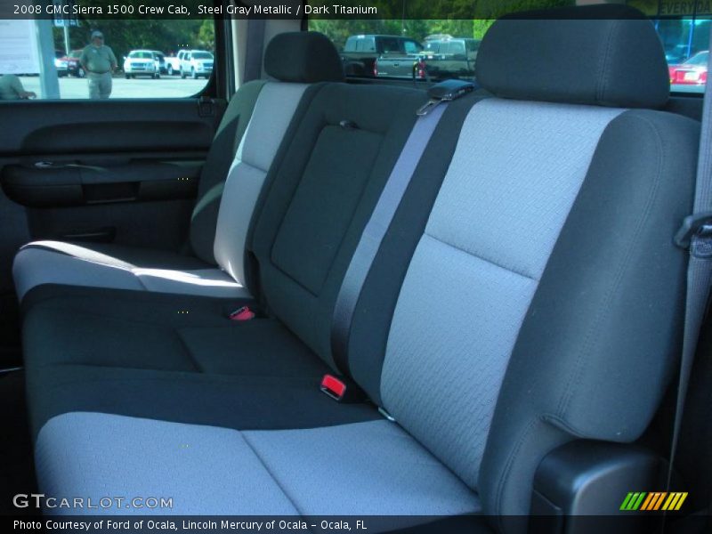 Steel Gray Metallic / Dark Titanium 2008 GMC Sierra 1500 Crew Cab