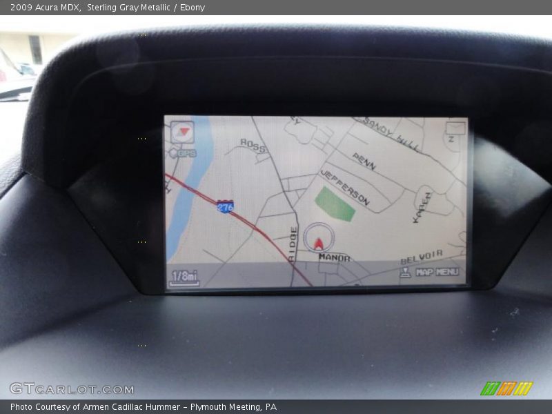 Navigation of 2009 MDX 