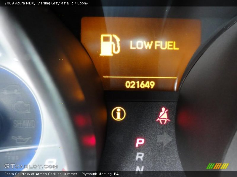 Sterling Gray Metallic / Ebony 2009 Acura MDX