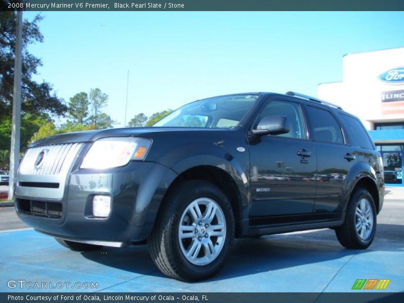 Black Pearl Slate / Stone 2008 Mercury Mariner V6 Premier