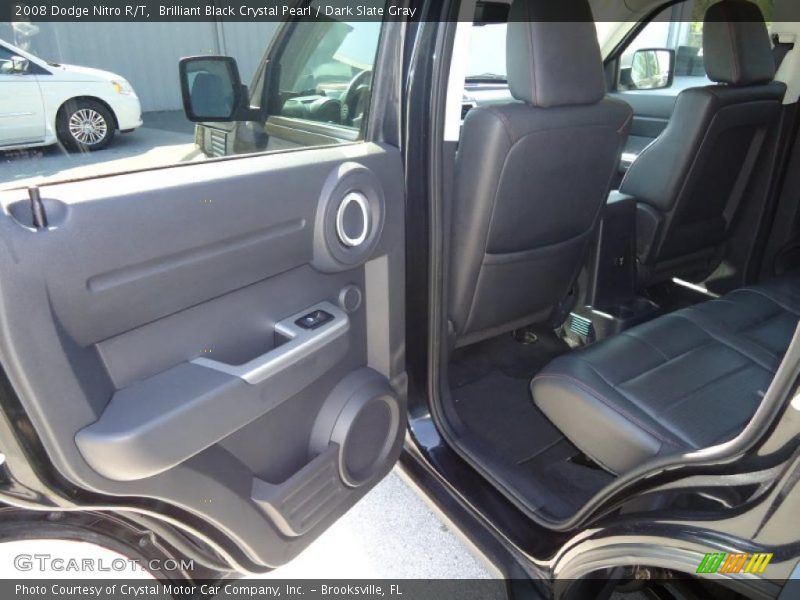 Brilliant Black Crystal Pearl / Dark Slate Gray 2008 Dodge Nitro R/T