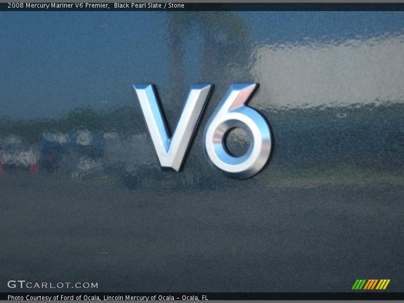 Black Pearl Slate / Stone 2008 Mercury Mariner V6 Premier