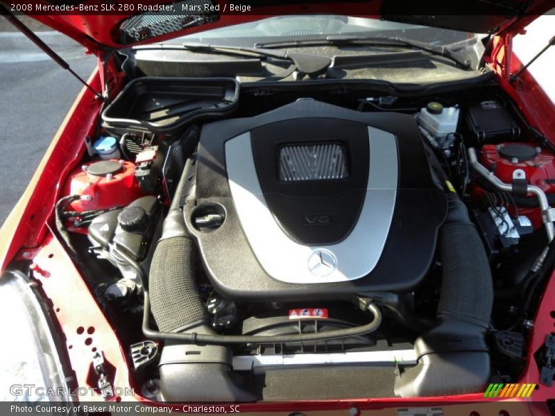  2008 SLK 280 Roadster Engine - 3.0 Liter DOHC 24-Valve VVT V6