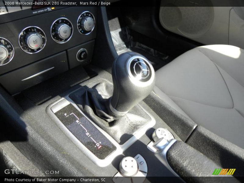  2008 SLK 280 Roadster 7 Speed Automatic Shifter