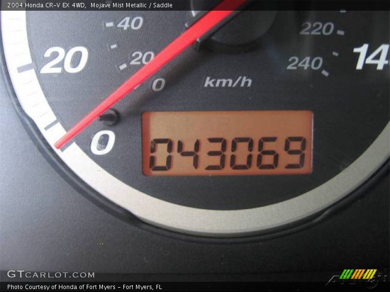 Mojave Mist Metallic / Saddle 2004 Honda CR-V EX 4WD