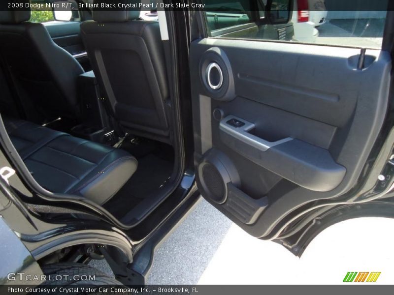 Brilliant Black Crystal Pearl / Dark Slate Gray 2008 Dodge Nitro R/T