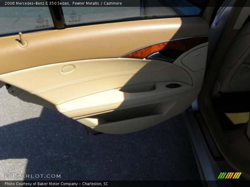 Pewter Metallic / Cashmere 2008 Mercedes-Benz E 350 Sedan