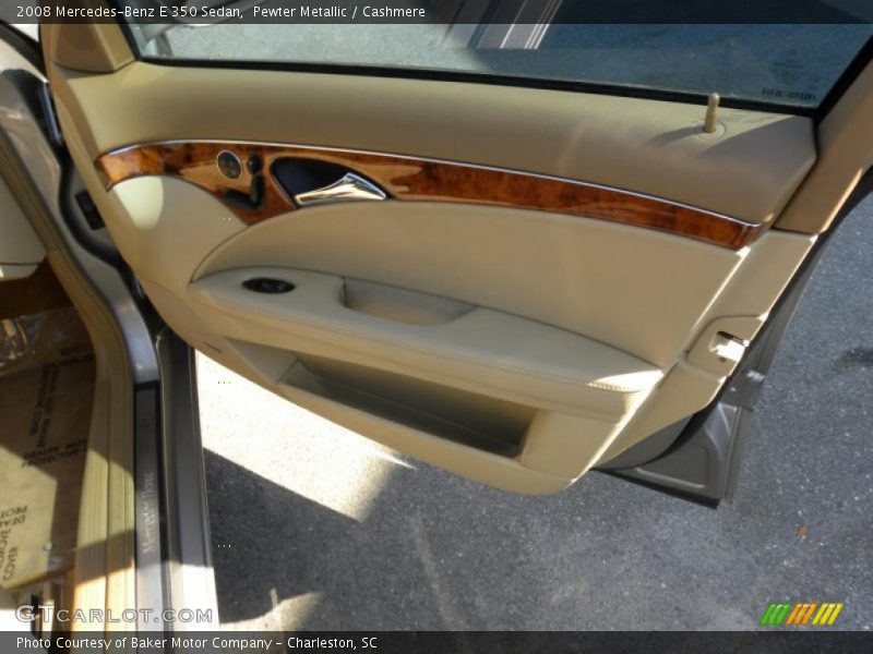 Pewter Metallic / Cashmere 2008 Mercedes-Benz E 350 Sedan