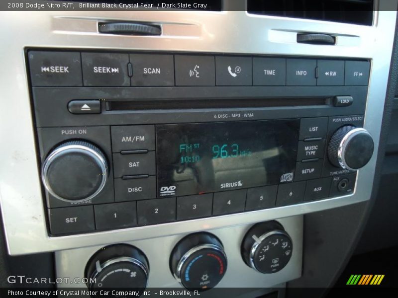 Controls of 2008 Nitro R/T