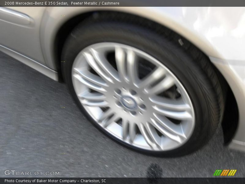 Pewter Metallic / Cashmere 2008 Mercedes-Benz E 350 Sedan