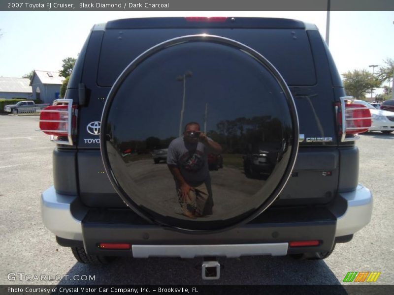 Black Diamond / Dark Charcoal 2007 Toyota FJ Cruiser