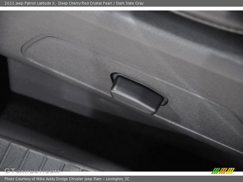 Deep Cherry Red Crystal Pearl / Dark Slate Gray 2011 Jeep Patriot Latitude X