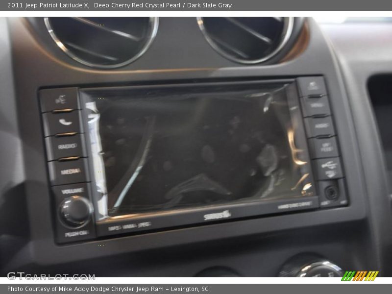 Deep Cherry Red Crystal Pearl / Dark Slate Gray 2011 Jeep Patriot Latitude X