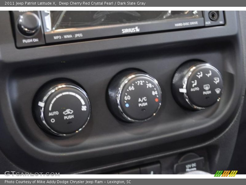 Controls of 2011 Patriot Latitude X