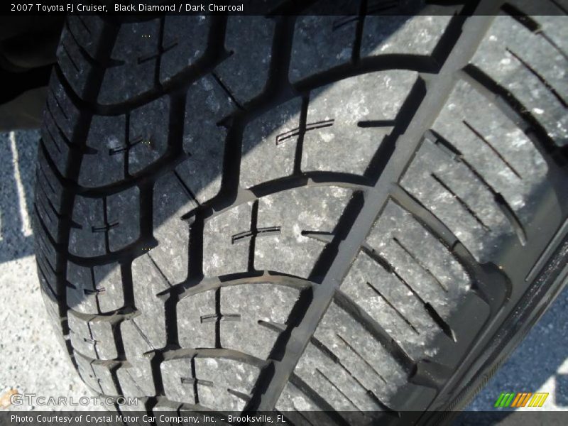 Black Diamond / Dark Charcoal 2007 Toyota FJ Cruiser