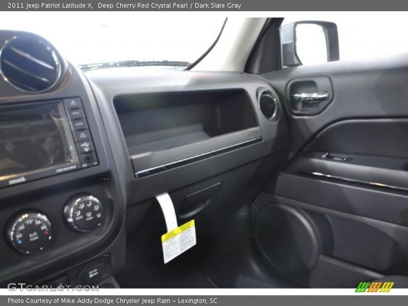 Deep Cherry Red Crystal Pearl / Dark Slate Gray 2011 Jeep Patriot Latitude X