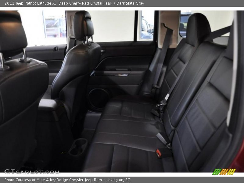 Deep Cherry Red Crystal Pearl / Dark Slate Gray 2011 Jeep Patriot Latitude X