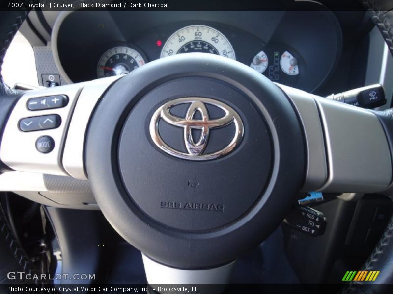 Black Diamond / Dark Charcoal 2007 Toyota FJ Cruiser