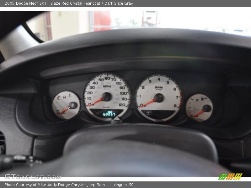 Blaze Red Crystal Pearlcoat / Dark Slate Gray 2005 Dodge Neon SXT