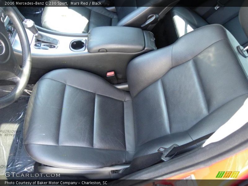 Mars Red / Black 2006 Mercedes-Benz C 230 Sport
