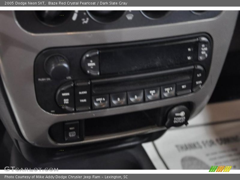 Blaze Red Crystal Pearlcoat / Dark Slate Gray 2005 Dodge Neon SXT