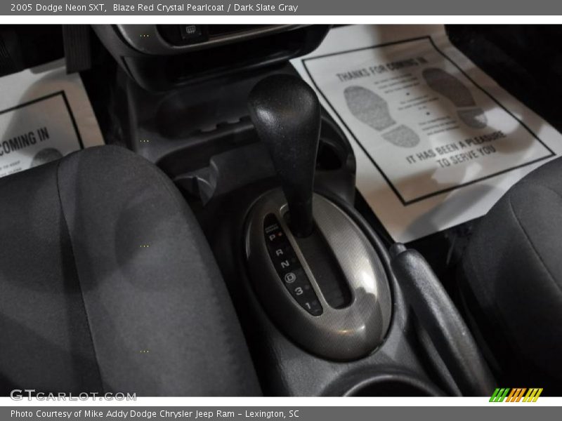 Blaze Red Crystal Pearlcoat / Dark Slate Gray 2005 Dodge Neon SXT