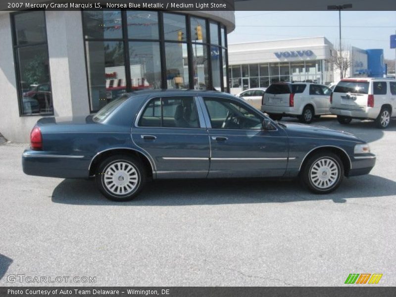 Norsea Blue Metallic / Medium Light Stone 2007 Mercury Grand Marquis LS