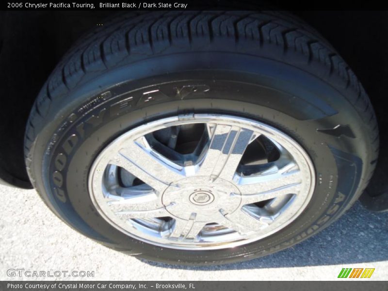 Brilliant Black / Dark Slate Gray 2006 Chrysler Pacifica Touring