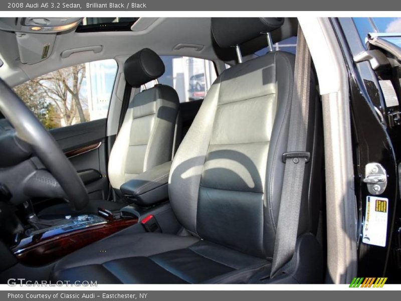 Brilliant Black / Black 2008 Audi A6 3.2 Sedan