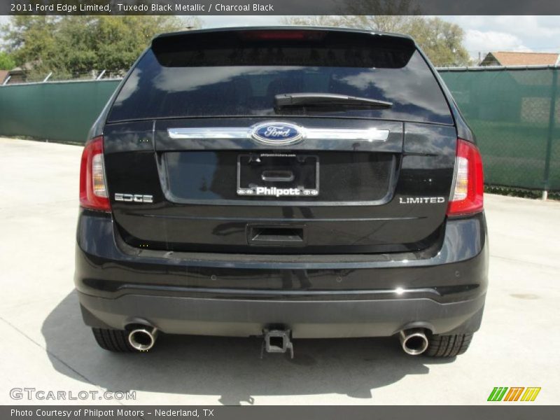 Tuxedo Black Metallic / Charcoal Black 2011 Ford Edge Limited