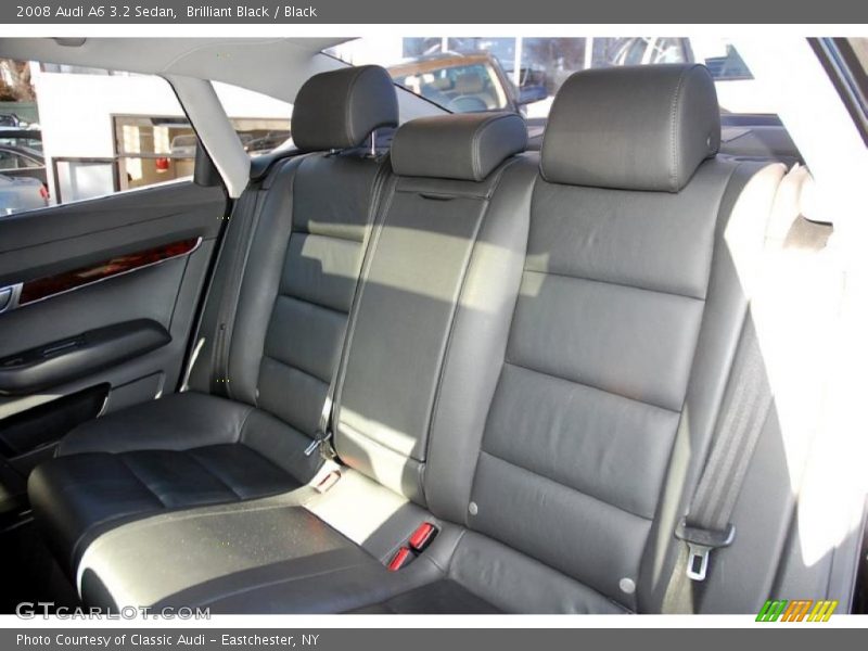 Brilliant Black / Black 2008 Audi A6 3.2 Sedan