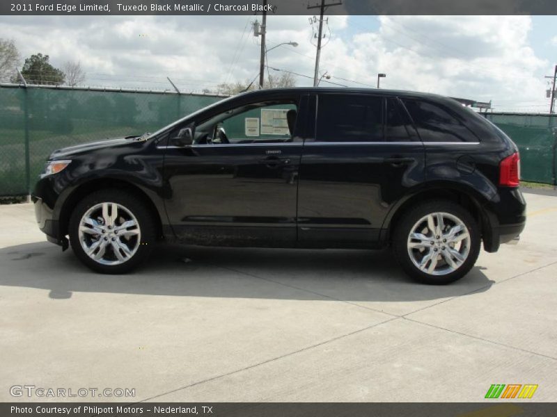 Tuxedo Black Metallic / Charcoal Black 2011 Ford Edge Limited