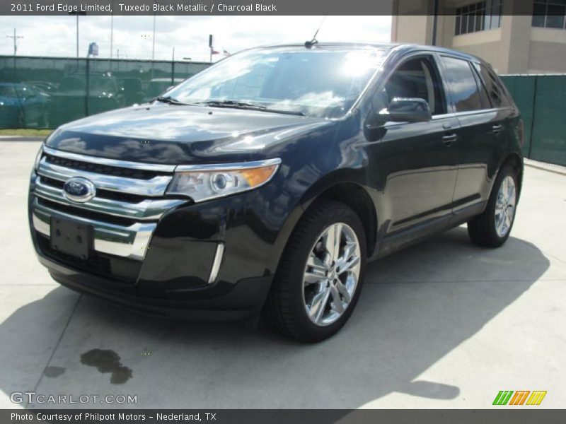 Tuxedo Black Metallic / Charcoal Black 2011 Ford Edge Limited