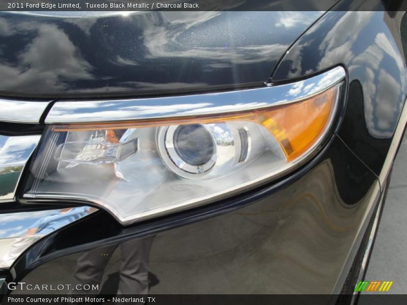 Tuxedo Black Metallic / Charcoal Black 2011 Ford Edge Limited