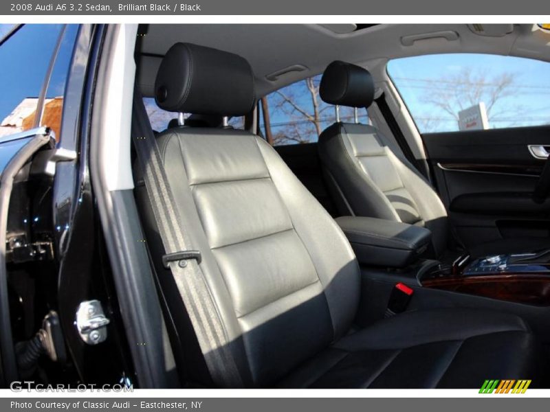 Brilliant Black / Black 2008 Audi A6 3.2 Sedan