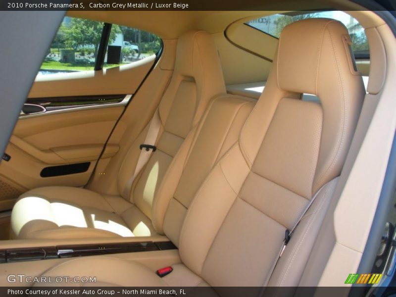  2010 Panamera S Luxor Beige Interior