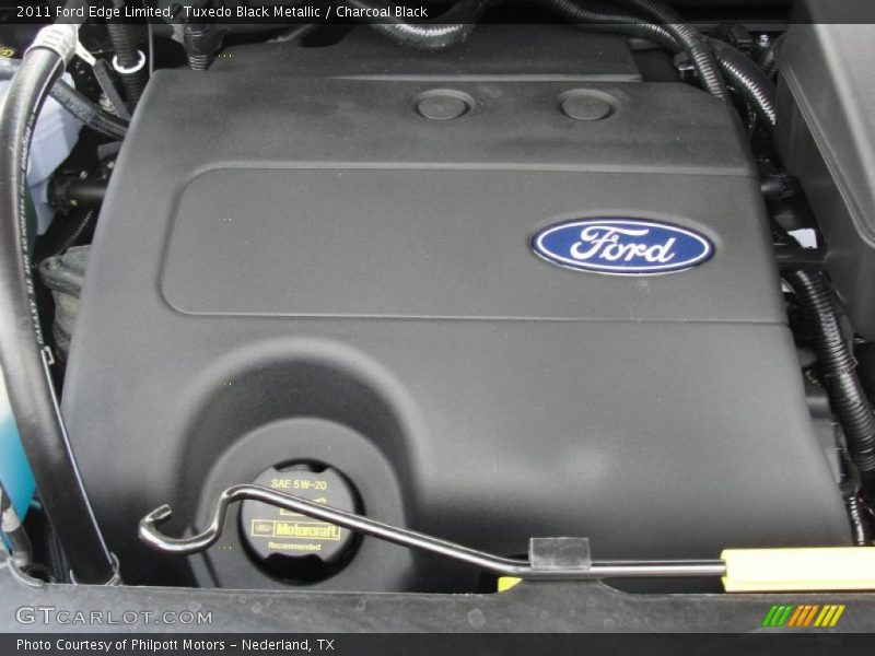 Tuxedo Black Metallic / Charcoal Black 2011 Ford Edge Limited