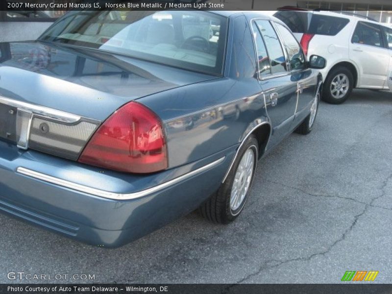 Norsea Blue Metallic / Medium Light Stone 2007 Mercury Grand Marquis LS