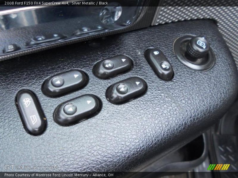 Silver Metallic / Black 2008 Ford F150 FX4 SuperCrew 4x4