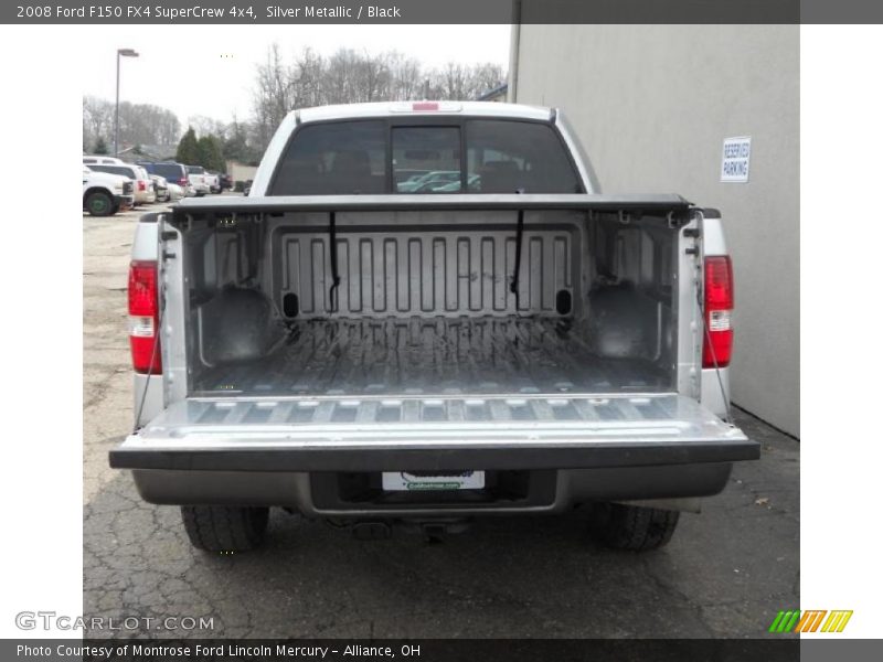 Silver Metallic / Black 2008 Ford F150 FX4 SuperCrew 4x4