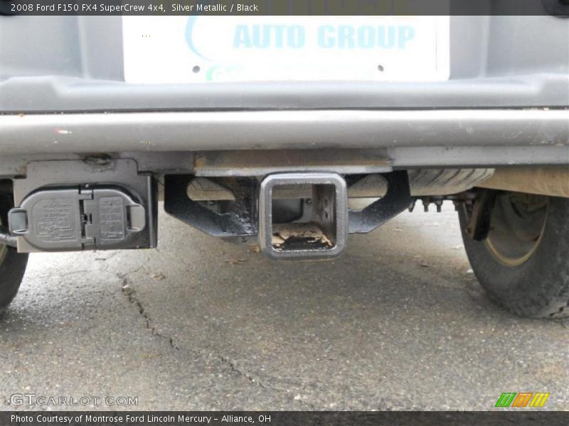 Silver Metallic / Black 2008 Ford F150 FX4 SuperCrew 4x4