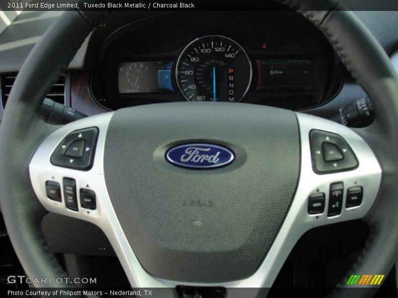 Tuxedo Black Metallic / Charcoal Black 2011 Ford Edge Limited