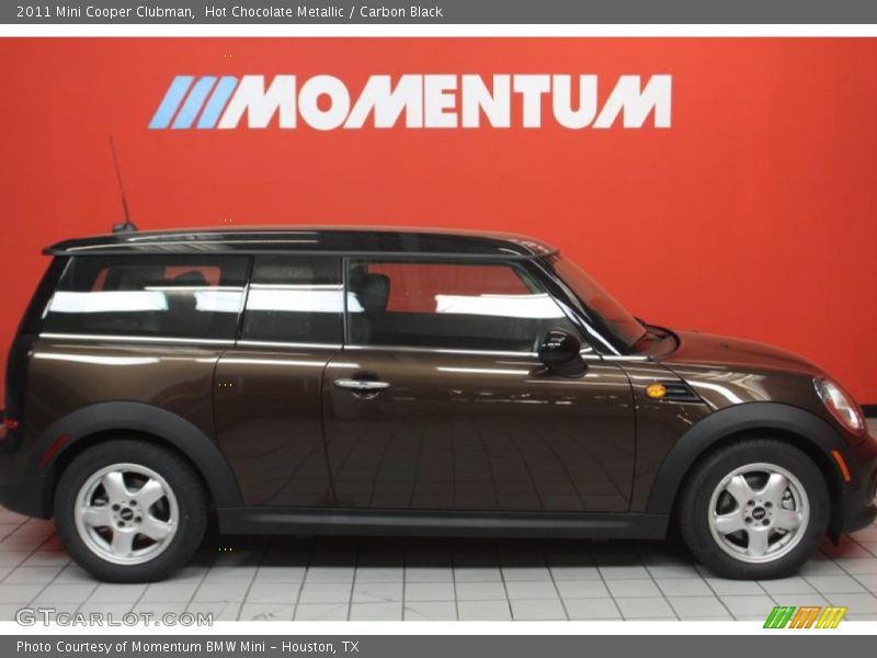 Hot Chocolate Metallic / Carbon Black 2011 Mini Cooper Clubman