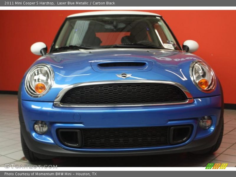 Laser Blue Metallic / Carbon Black 2011 Mini Cooper S Hardtop