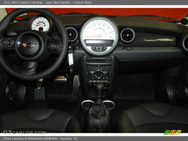 Laser Blue Metallic / Carbon Black 2011 Mini Cooper S Hardtop