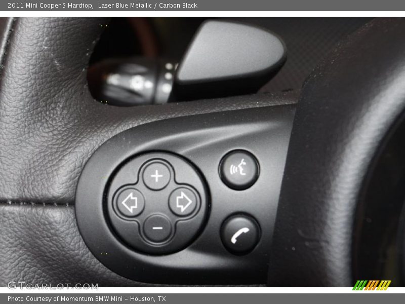 Laser Blue Metallic / Carbon Black 2011 Mini Cooper S Hardtop